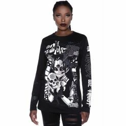Killstar Langarm T-Shirt - No Fairytale