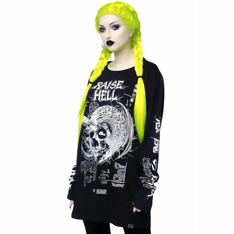 Killstar Langarm T-Shirt - Raise Hell 6 Killstar Langarm T-Shirt - Raise Hell – Bild 4