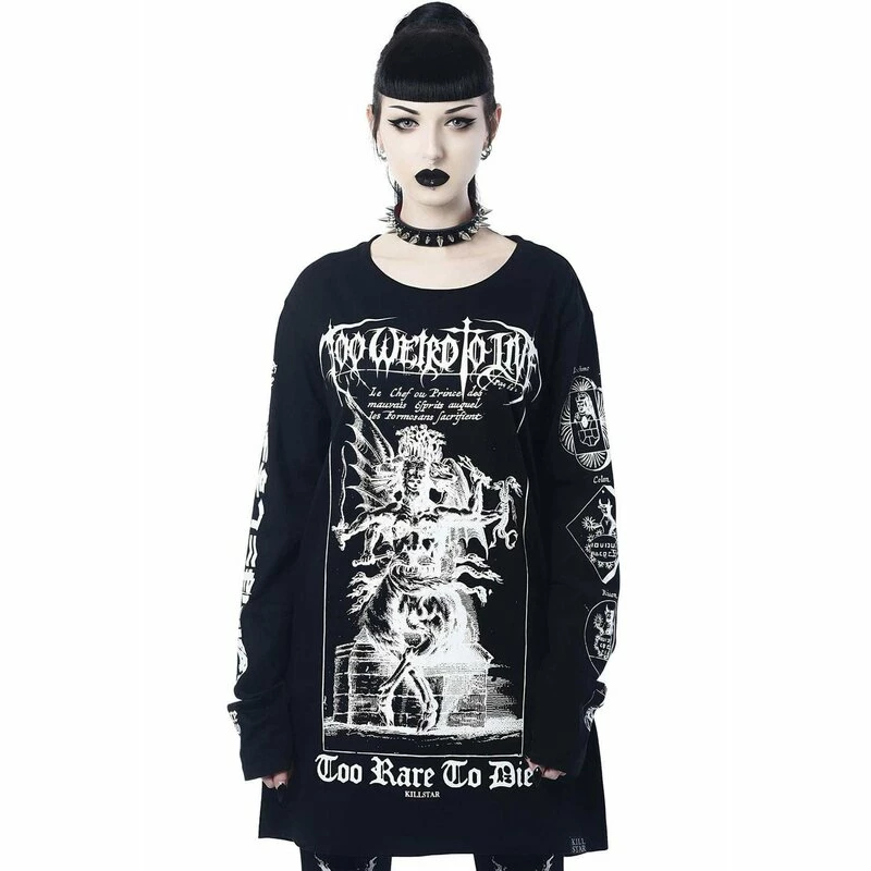 Killstar Langarm T-Shirt - Rare To Die 3 Killstar Langarm T-Shirt - Rare To Die