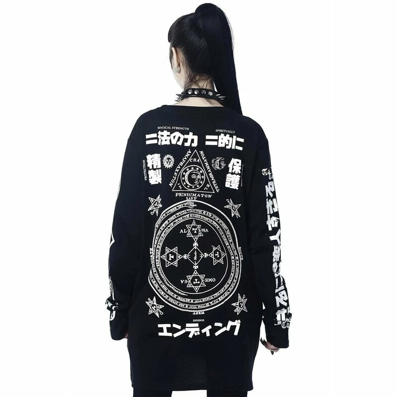 Killstar Langarm T-Shirt - Rare To Die 5 Killstar Langarm T-Shirt - Rare To Die – Bild 3