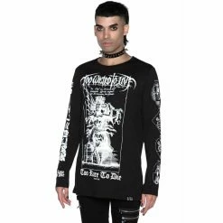 Killstar Langarm T-Shirt - Rare To Die 10 Killstar Langarm T-Shirt - Rare To Die -Langarm Sales Store killstar langarm t shirt rare to die4