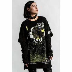 Killstar Langarm T-Shirt - Shine Bright 2-Layer 12 Killstar Langarm T-Shirt - Shine Bright 2-Layer -Langarm Sales Store killstar langarm t shirt shine bright 2 layer5