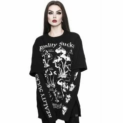 Killstar Langarm T-Shirt - Shrooms Double Sleeve -Langarm Sales Store killstar langarm t shirt shrooms double sleeve6