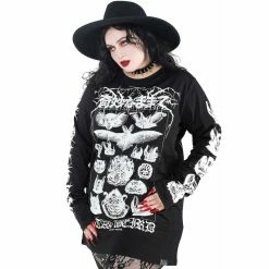 Killstar Langarm T-Shirt - Stay Weird 9 Killstar Langarm T-Shirt - Stay Weird -Langarm Sales Store killstar langarm t shirt stay weird2
