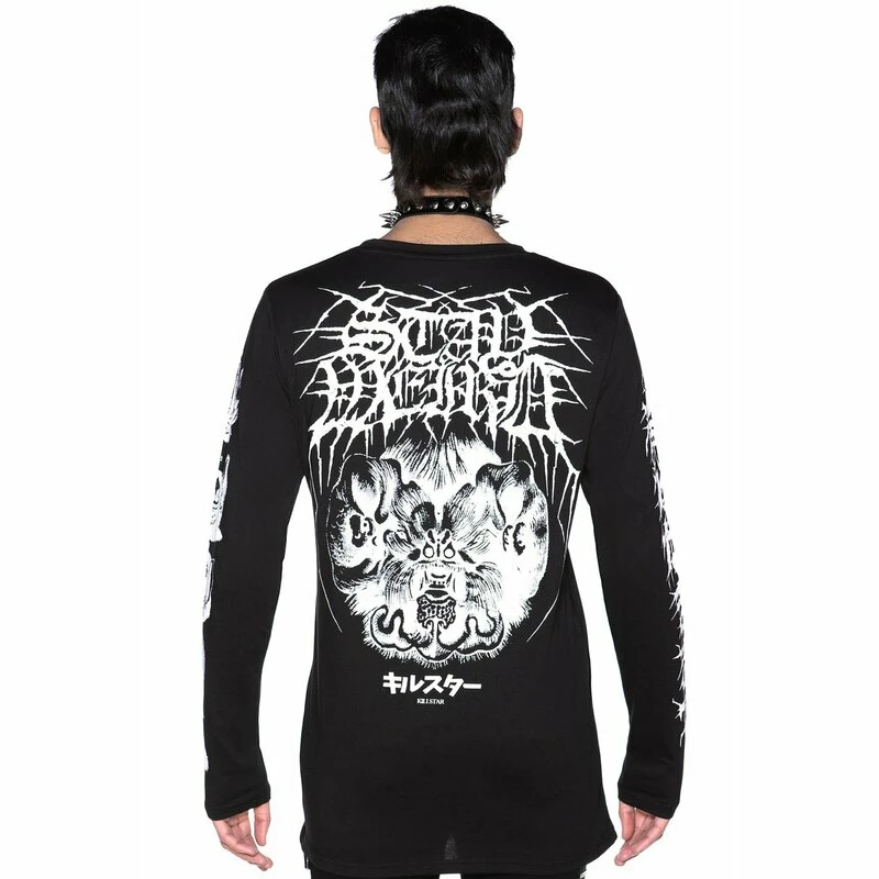 Killstar Langarm T-Shirt - Stay Weird 7 Killstar Langarm T-Shirt - Stay Weird – Bild 5