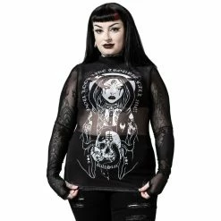 Killstar Langarm T-Shirt - Trouble Mesh