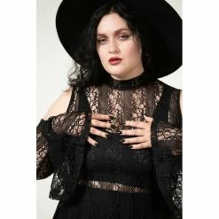 KILLSTAR Langarm Top - Acantha 9 KILLSTAR Langarm Top - Acantha -Langarm Sales Store killstar langarm top acantha3