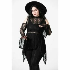 KILLSTAR Langarm Top - Acantha 10 KILLSTAR Langarm Top - Acantha -Langarm Sales Store killstar langarm top acantha4