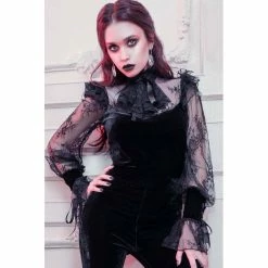 Killstar Langarm Top - Amber -Langarm Sales Store killstar langarm top amber3