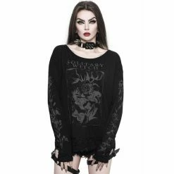 Killstar Langarm Top - Botany
