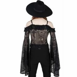 Killstar Langarm Top - Breathless Schwarz 8 Killstar Langarm Top - Breathless Schwarz -Langarm Sales Store killstar langarm top breathless schwarz3