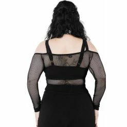 Killstar Langarm Top - Catitude Schwarz 11 Killstar Langarm Top - Catitude Schwarz -Langarm Sales Store killstar langarm top catitude schwarz4