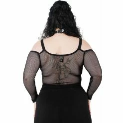 Killstar Langarm Top - Catitude Schwarz 13 Killstar Langarm Top - Catitude Schwarz -Langarm Sales Store killstar langarm top catitude schwarz6