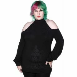 Killstar Langarm Top - Cecila 11 Killstar Langarm Top - Cecila -Langarm Sales Store killstar langarm top cecila4