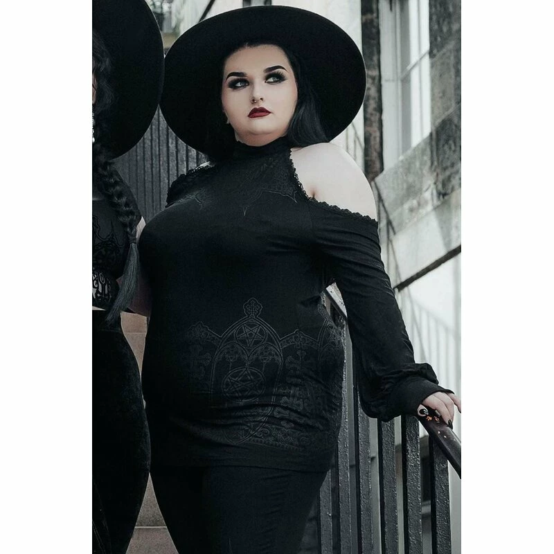 Killstar Langarm Top - Cecila 8 Killstar Langarm Top - Cecila – Bild 6