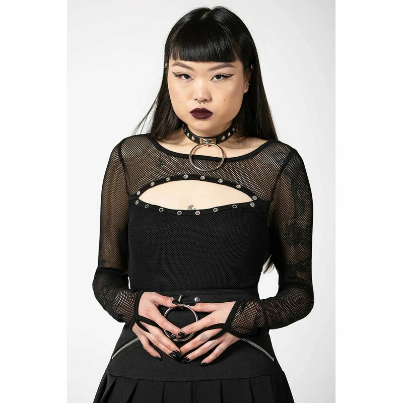 Killstar Langarm Top - Chrissie 5 Killstar Langarm Top - Chrissie – Bild 3