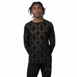 Killstar Langarm Top - Crossed