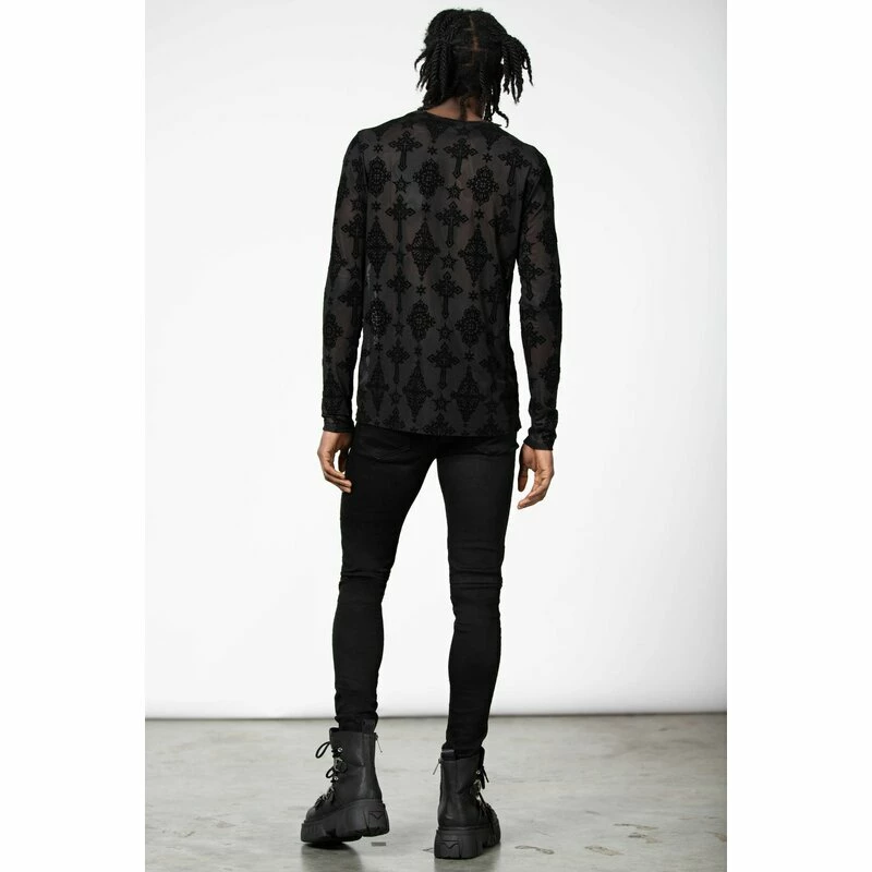 Killstar Langarm Top - Crossed 6 Killstar Langarm Top - Crossed – Bild 4