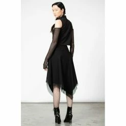 Killstar Langarm Top - Dark Half 11 Killstar Langarm Top - Dark Half -Langarm Sales Store killstar langarm top dark half4