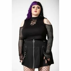 Killstar Langarm Top - Dark Half 12 Killstar Langarm Top - Dark Half -Langarm Sales Store killstar langarm top dark half5