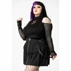 Killstar Langarm Top - Dark Half 13 Killstar Langarm Top - Dark Half -Langarm Sales Store killstar langarm top dark half6