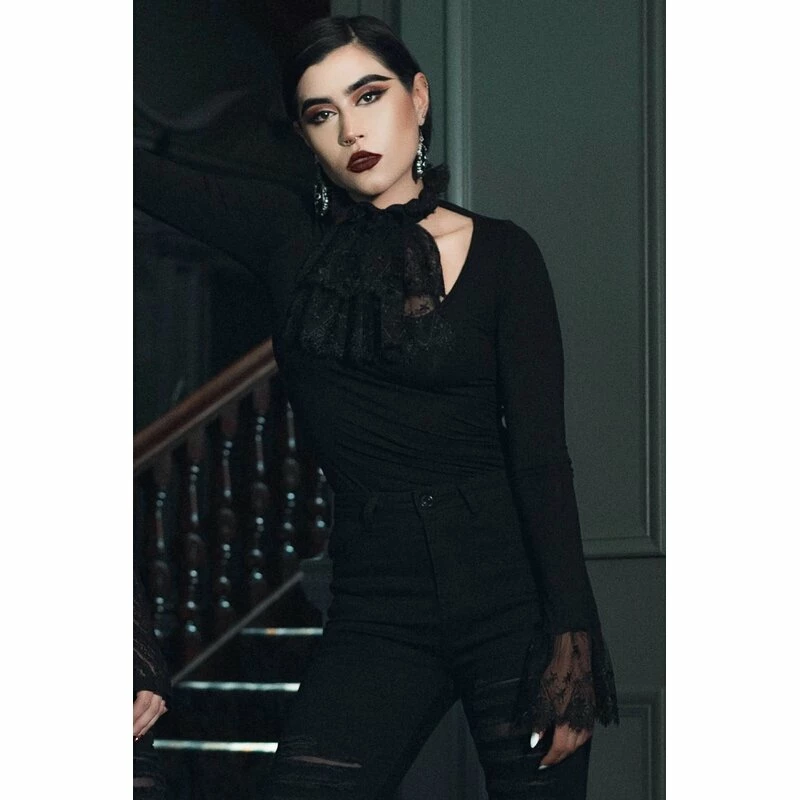 Killstar Langarm Top - Fiona 6 Killstar Langarm Top - Fiona – Bild 4