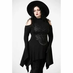 KILLSTAR Langarm Top - Kiss 'N' Spell 9 KILLSTAR Langarm Top - Kiss 'N' Spell -Langarm Sales Store killstar langarm top kiss n spell4