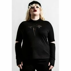 Killstar Langarm Top - Laverna Cross 12 Killstar Langarm Top - Laverna Cross -Langarm Sales Store killstar langarm top laverna cross5