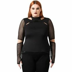 KILLSTAR Langarm Top - Lazer Beam