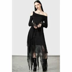 KILLSTAR Langarm Top - Night Snare -Langarm Sales Store killstar langarm top night snare4