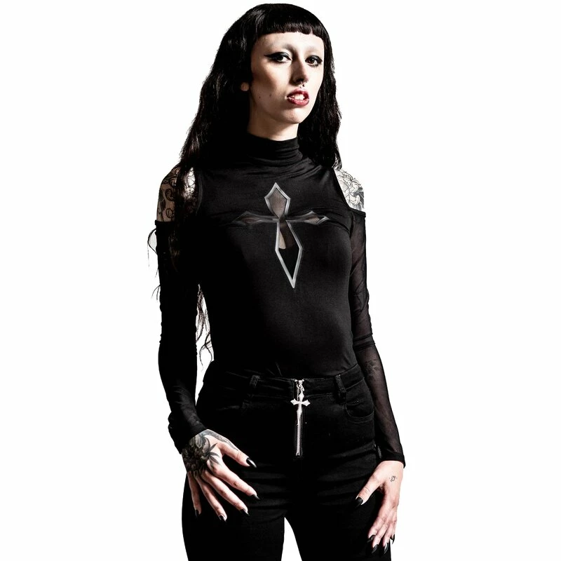 Killstar Langarm Top - Point It Out 3 Killstar Langarm Top - Point It Out