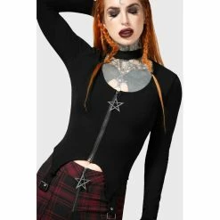 KILLSTAR Langarm Top - Starcanum 10 KILLSTAR Langarm Top - Starcanum -Langarm Sales Store killstar langarm top starcanum3