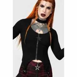 KILLSTAR Langarm Top - Starcanum 11 KILLSTAR Langarm Top - Starcanum -Langarm Sales Store killstar langarm top starcanum4