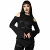 KILLSTAR Langarm Top - Voxy 2 KILLSTAR Langarm Top - Voxy -Langarm Sales Store killstar langarm top voxy