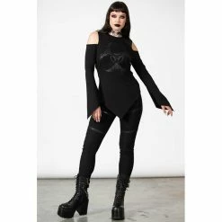 KILLSTAR Langarm Top - Voxy -Langarm Sales Store killstar langarm top voxy4