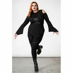 KILLSTAR Langarm Top - Voxy -Langarm Sales Store killstar langarm top voxy5