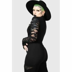 KILLSTAR Langarm Top - Willa 11 KILLSTAR Langarm Top - Willa -Langarm Sales Store killstar langarm top willa4