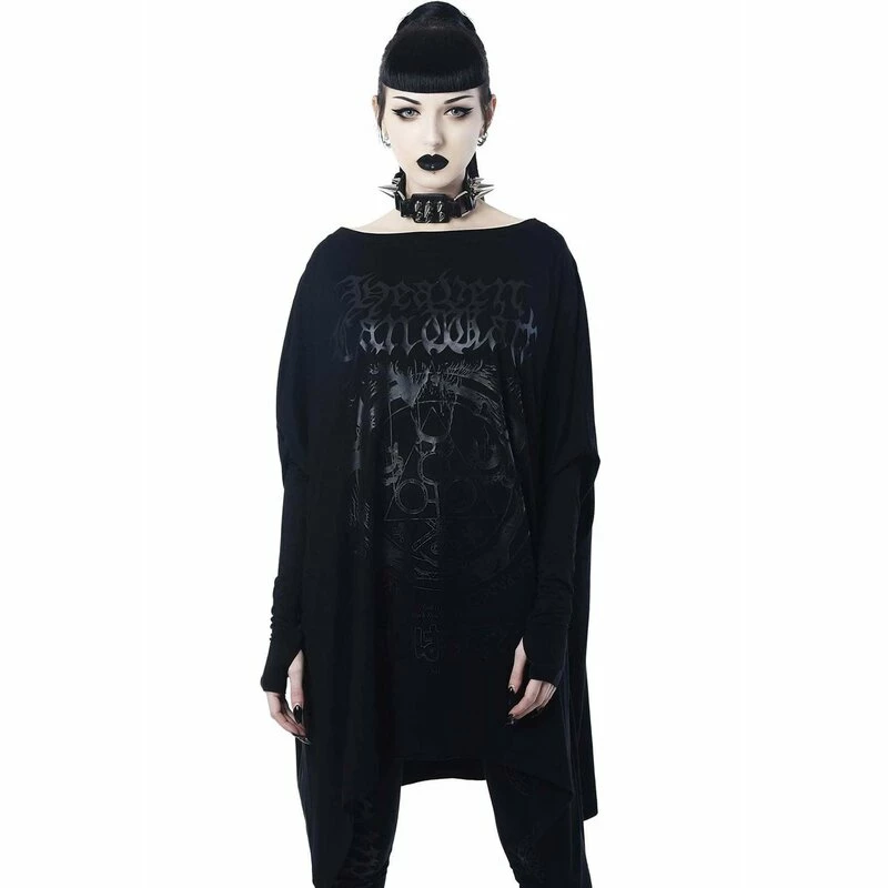 Killstar Langarm Tunika - Heaven Can Wait 3 Killstar Langarm Tunika - Heaven Can Wait