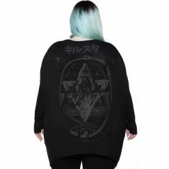 Killstar Langarm Tunika - Heaven Can Wait 13 Killstar Langarm Tunika - Heaven Can Wait -Langarm Sales Store killstar langarm tunika heaven can wait6