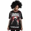 Killstar Oversized T-Shirt - Departed 1 Killstar Oversized T-Shirt - Departed -Langarm Sales Store killstar oversized t shirt departed