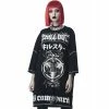Killstar Oversized T-Shirt - Sator Square 2 Killstar Oversized T-Shirt - Sator Square -Langarm Sales Store killstar oversized t shirt sator square