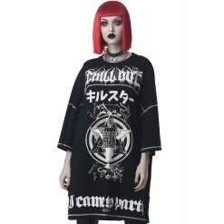 Killstar Oversized T-Shirt - Sator Square