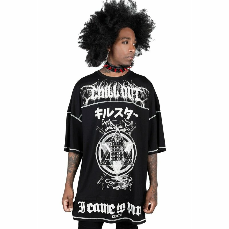 Killstar Oversized T-Shirt - Sator Square 7 Killstar Oversized T-Shirt - Sator Square – Bild 5