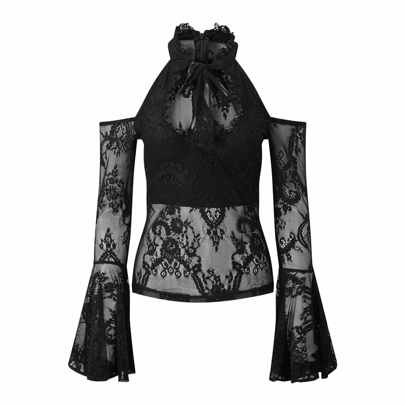 Killstar Spitze Top - Cyrena 6 Killstar Spitze Top - Cyrena – Bild 4