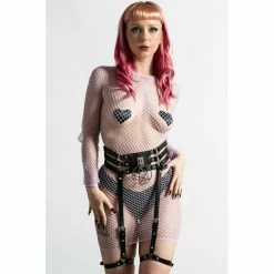 Killstar Strapsgürtel - Baby Hex Schwarz