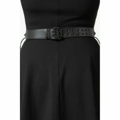 Killstar Taillengürtel - Vicious Schwarz -Langarm Sales Store killstar taillenguertel vicious schwarz3