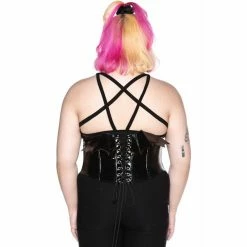 Killstar Taillenmieder - Freak & Destroy Corset -Langarm Sales Store killstar taillenmieder freak destroy corset5