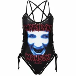 Killstar X Marilyn Manson Badeanzug - Organ Grinder 8 Killstar X Marilyn Manson Badeanzug - Organ Grinder -Langarm Sales Store killstar x marilyn manson badeanzug organ grinder3