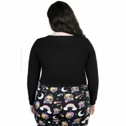 Killstar X Skeletor Crop Top - Not Nice Thermal -Langarm Sales Store killstar x skeletor crop top not nice thermal6