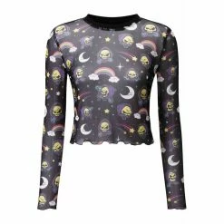 Killstar X Skeletor Langarm Crop Top - Not Cute 11 Killstar X Skeletor Langarm Crop Top - Not Cute -Langarm Sales Store killstar x skeletor langarm crop top not cute4